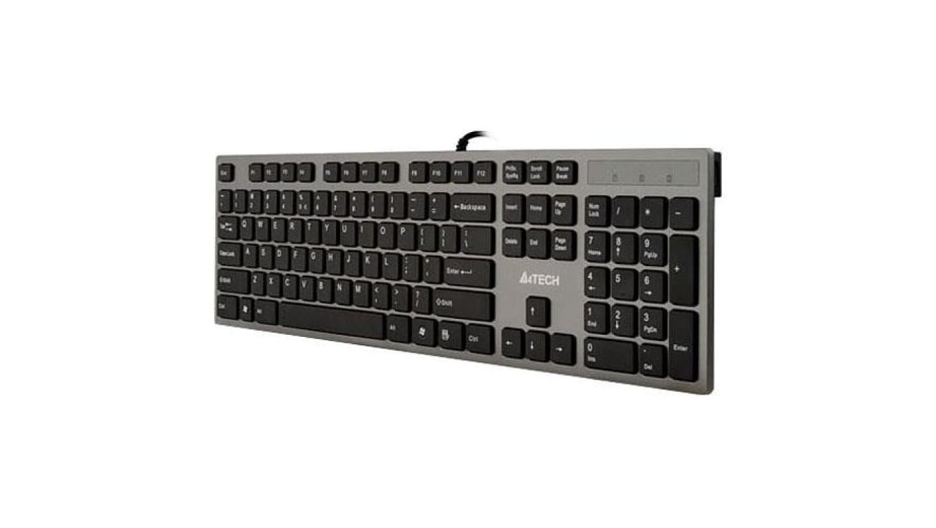 Klawiatura membranowa A4 TECH KV-300H A4TKLA39976 (USB 2.0 (US) kolor czarny)