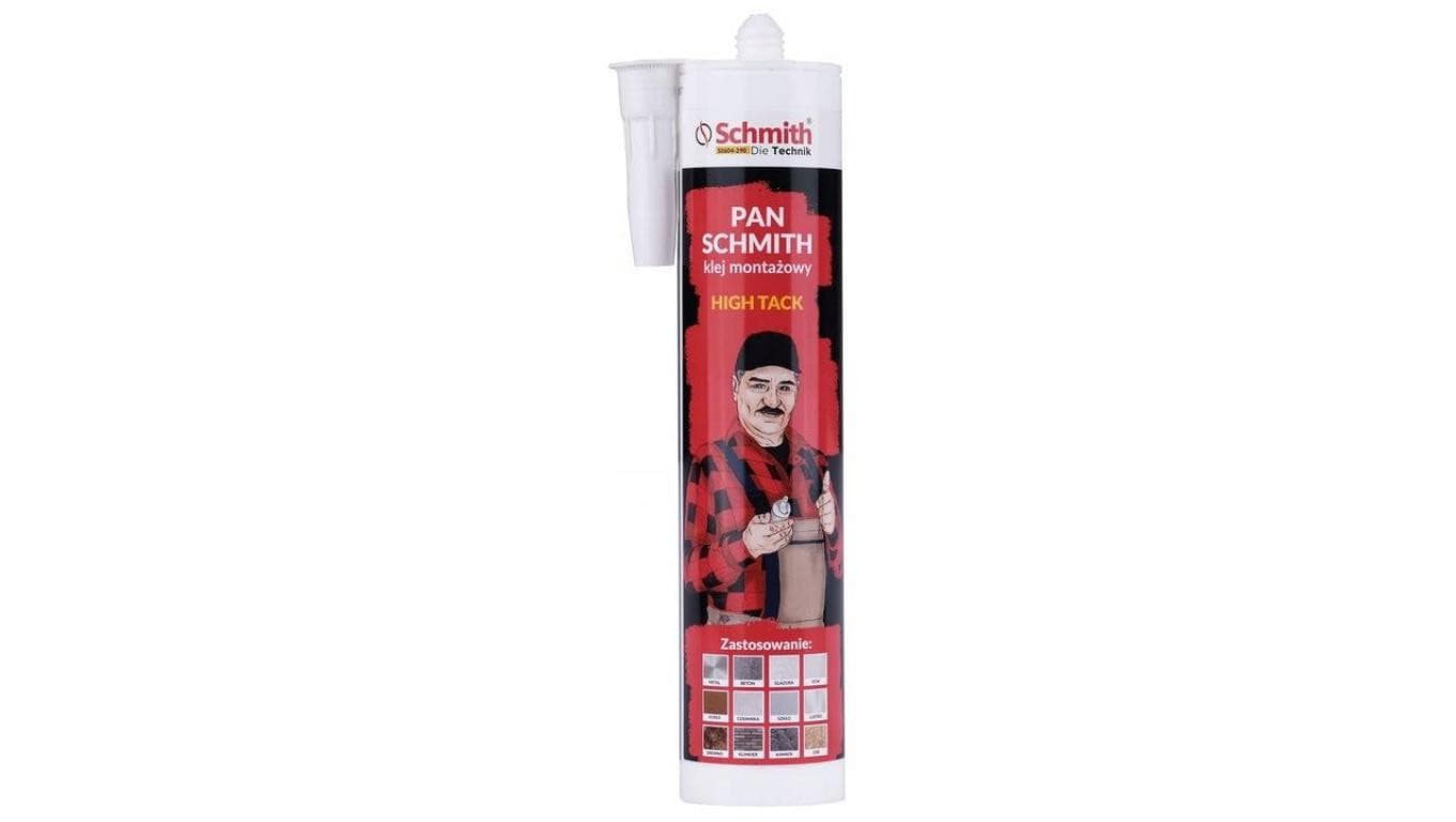 Klej montażowy uniwersalny mocny 290ml Schmith