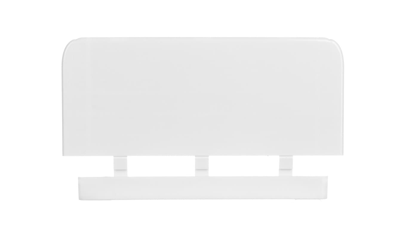 Końcówka kanału DLP 195x35/50/65/80 biała 010707