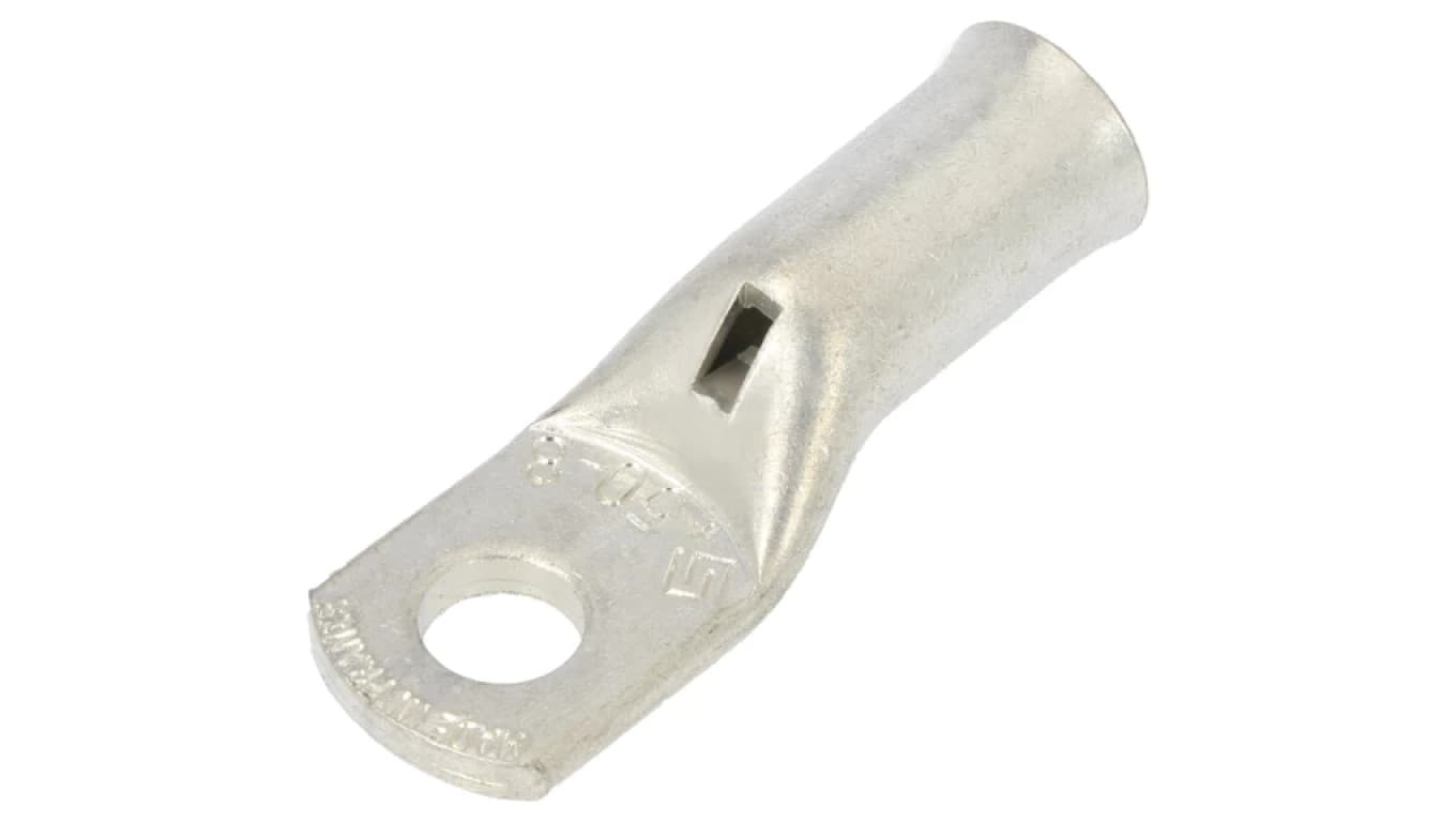 Końcówka oczkowa rurowa M8 50mm2 zaciskanie na przewód miedź 710025-2