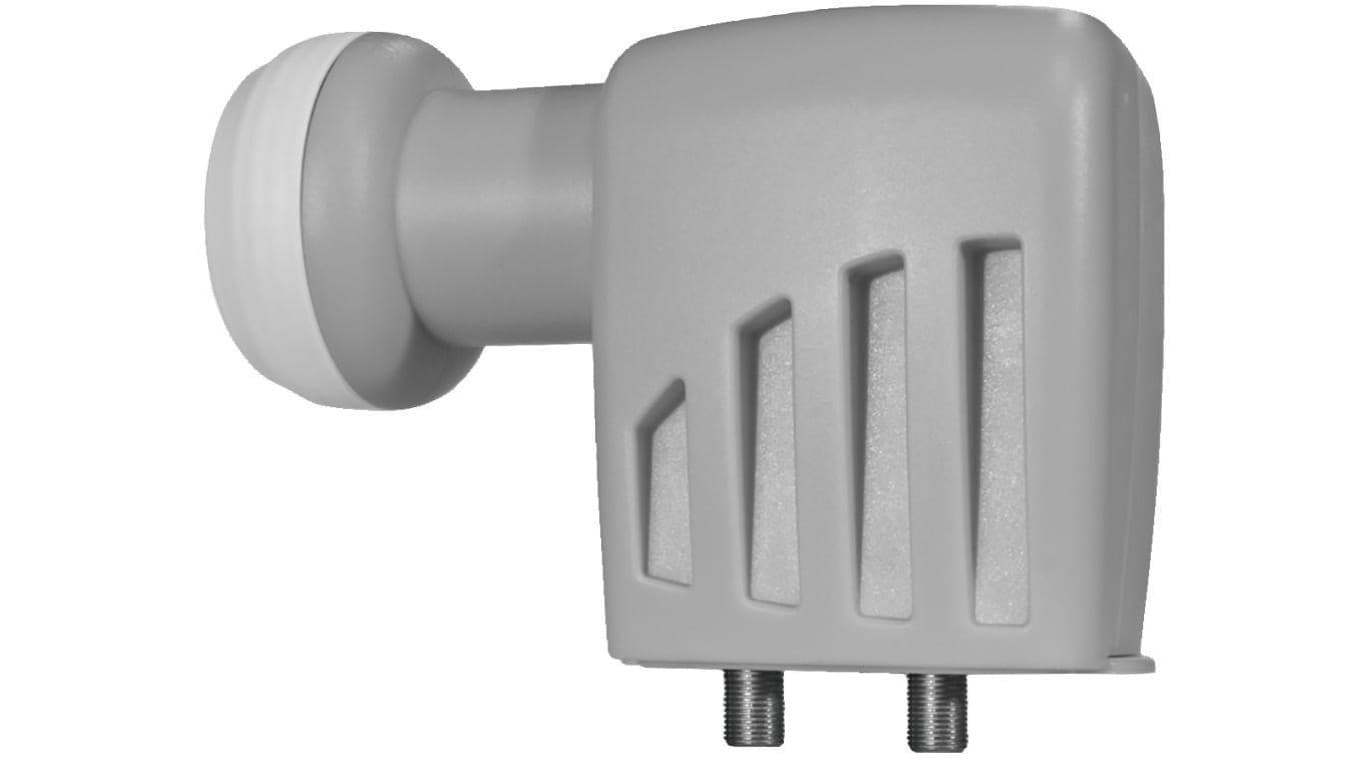Konwerter Twin Televes ref. 747002 szary
