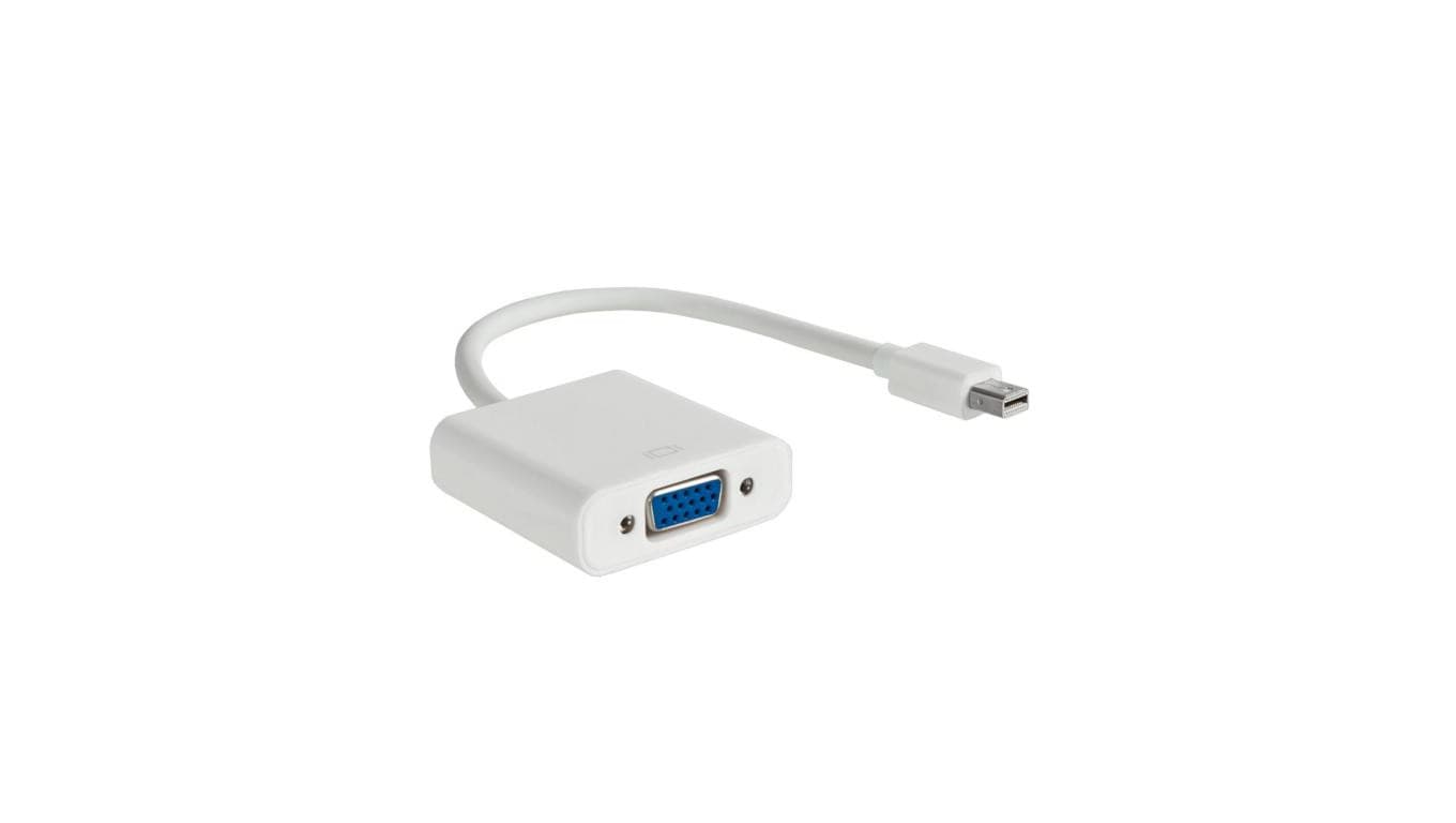 Konwerter adapter z kablem Akyga AK-AD-39 mini DisplayPort (m) / VGA (f) 15cm