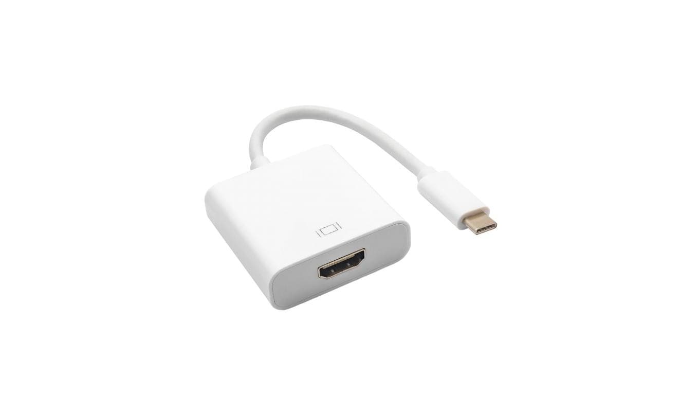 Konwerter adapter z kablem Akyga AK-AD-53 USB type C (m) / HDMI (f) 15cm