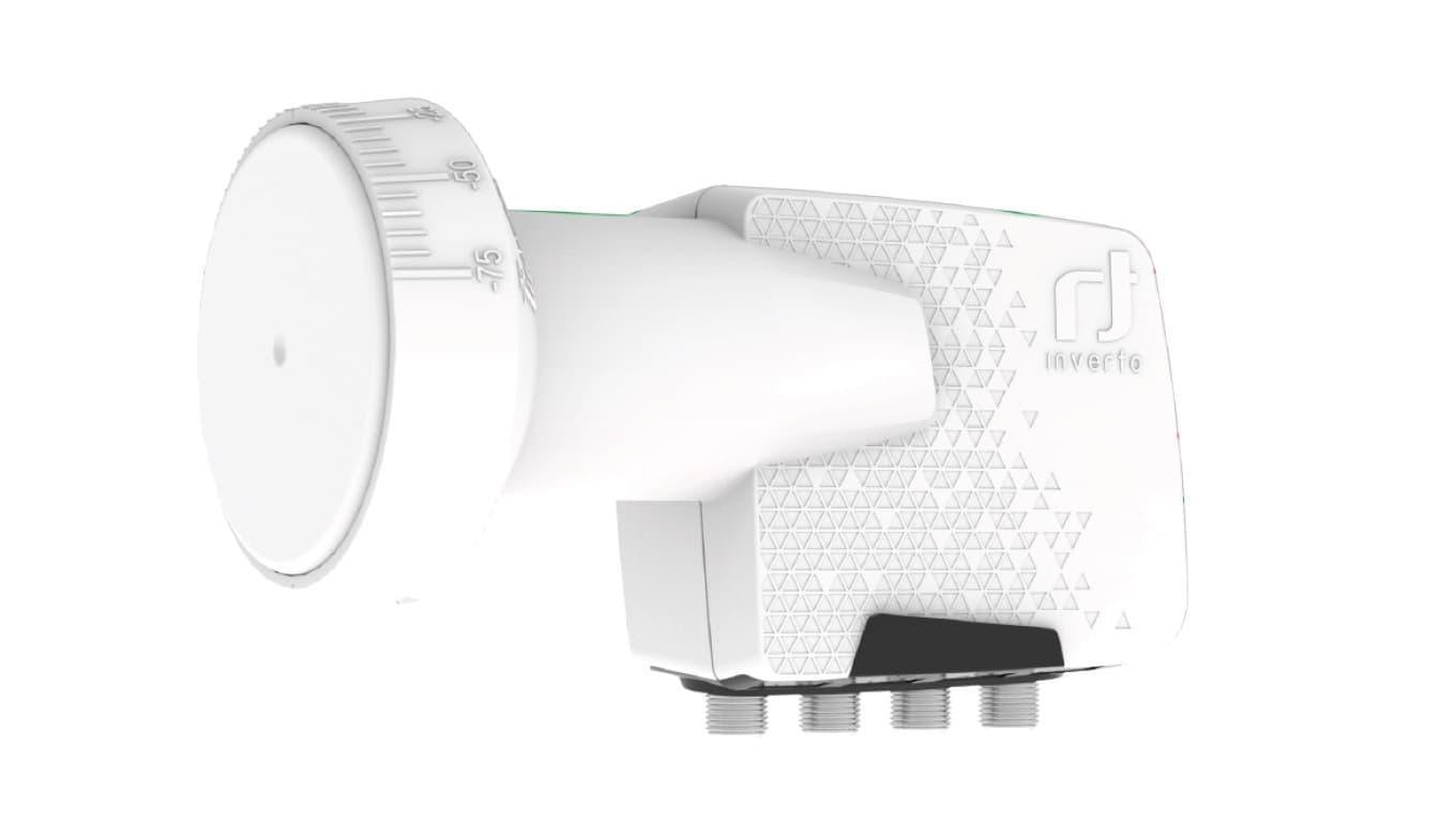 Konwerter satelitarny quattro poczwórny do multiswitchy INVERTO QUATTRO HOME PRO