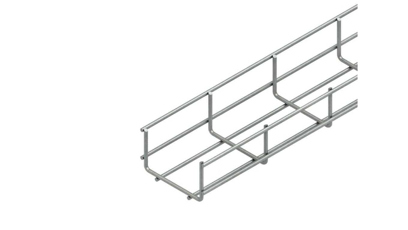 Korytko siatkowe nierdzewne 60x100 mm GRS 60.100 E3 /3 m/