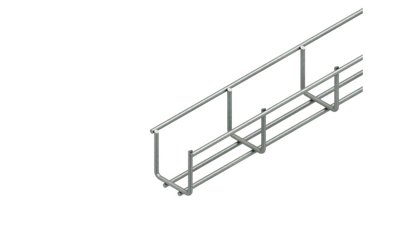 Korytko siatkowe nierdzewne 60x60 mm GRS 60.060 E3 /3 m/