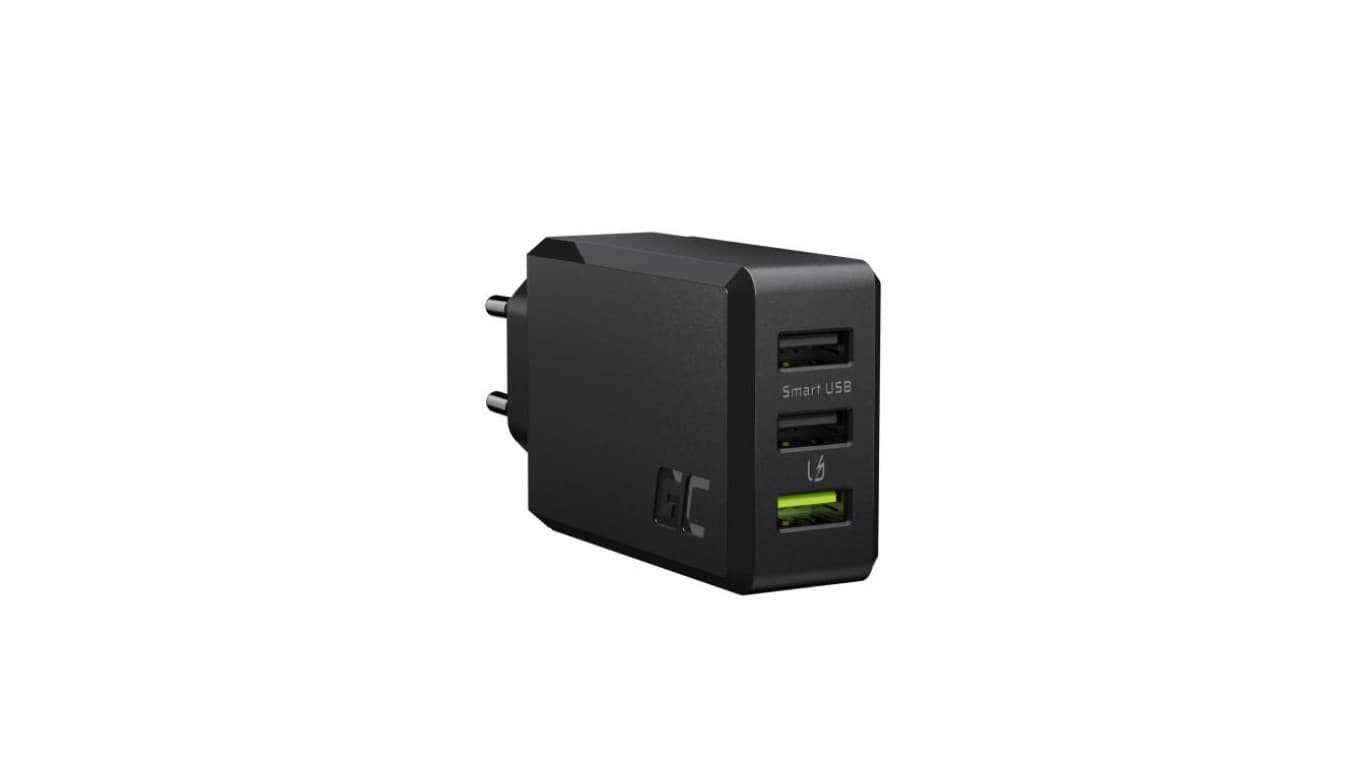 ŁADOWARKA SIECIOWA Green Cell CHARGESOURCE 3 3xUSB 30W ULTRA CHARGE CHARGC03