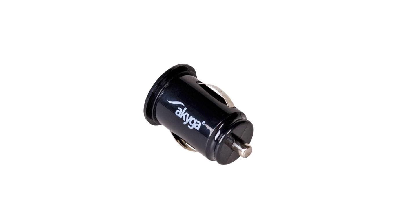 Ładowarka samochodowa 12/24V Akyga AK-CH-02 10.5W 2x USB-A 5V / 2.1A czarna