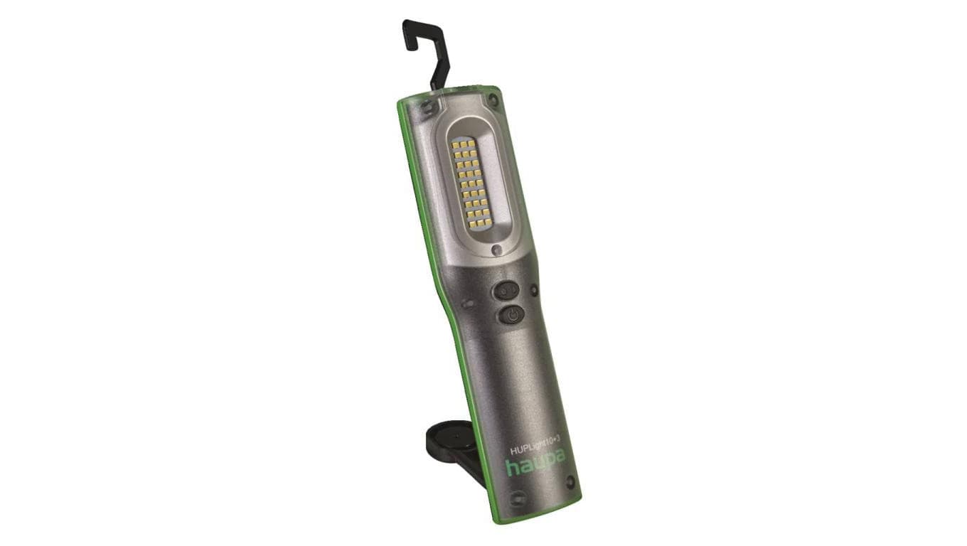 Lampa robocza LED, akumulatorowa, z magnesem, HUPlight10+3, 130348, Haupa