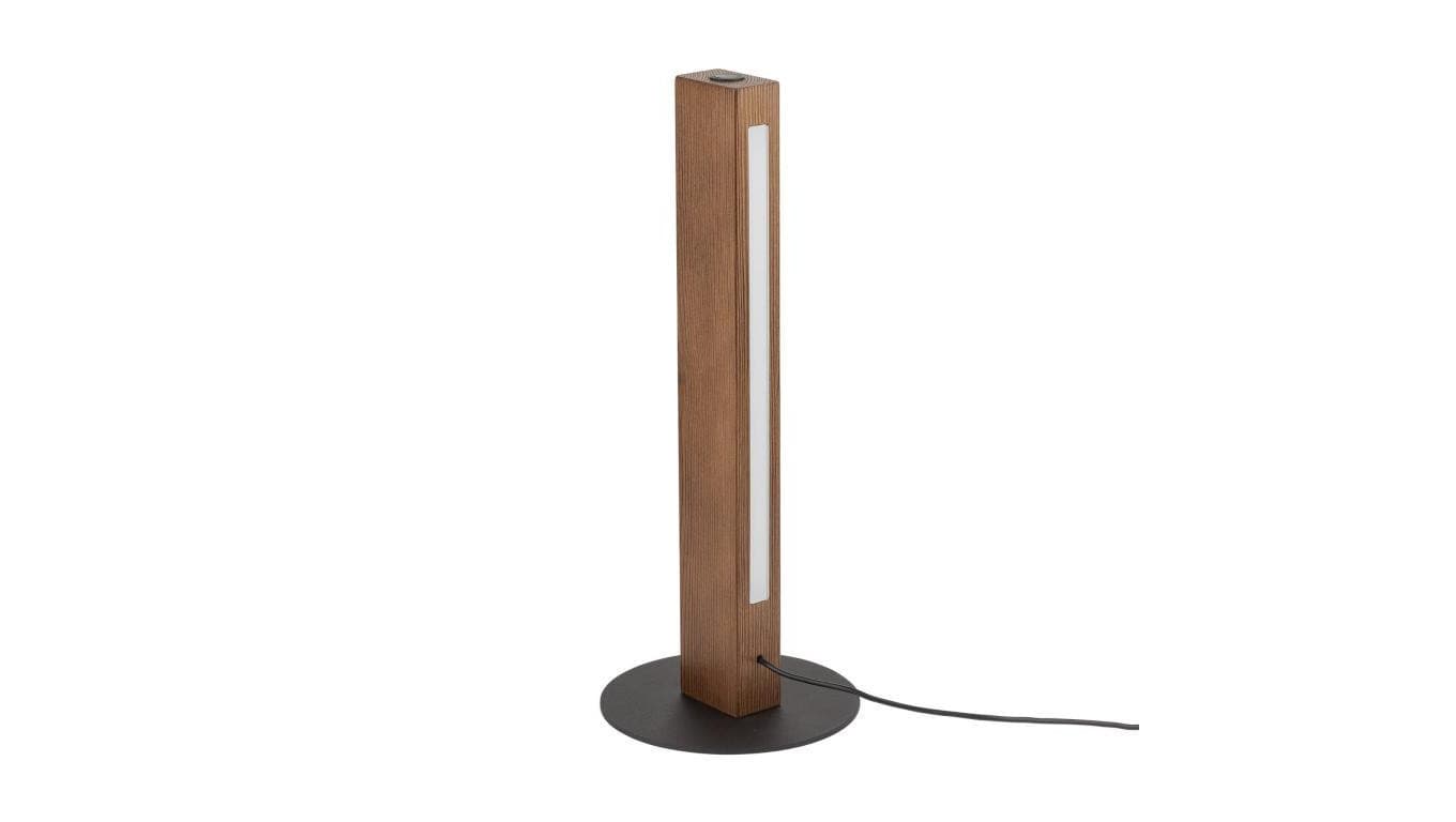 Lampka nocna z drewna 36W LED TEO ORZECH 1411 TK Lighting
