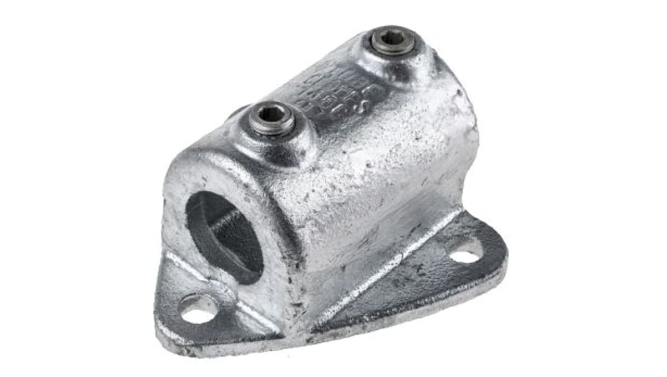 Łapka boczna, Cast Iron, Łapa boczna, 42mm, Rura okrągła, Typ 2