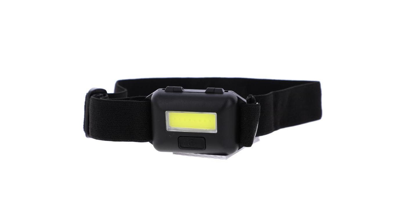 Latarka czołowa LED COB 1W 110 lm 15m 3× AAA P3538 /12szt./