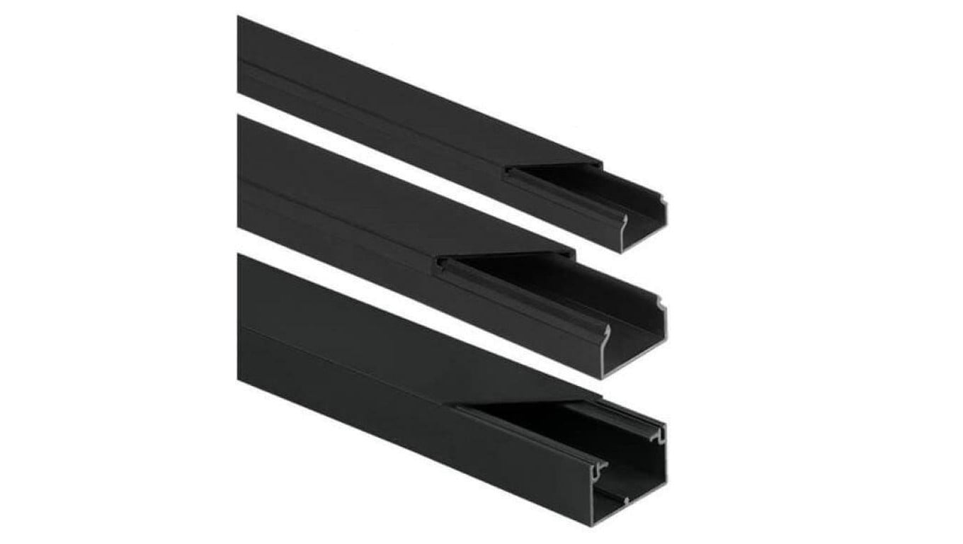 Listwa elektroinstalacyjna (korytko kablowe) czarna 14x14mm 1szt=2m