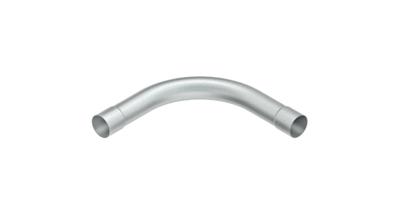 Łuk rury aluminiowy 32 mm IESB 32 AL