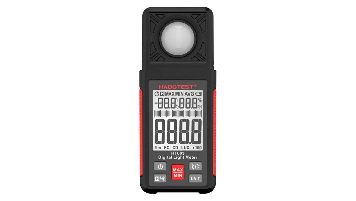 Luksomierz światłomierz cyfrowy Habotest HT603