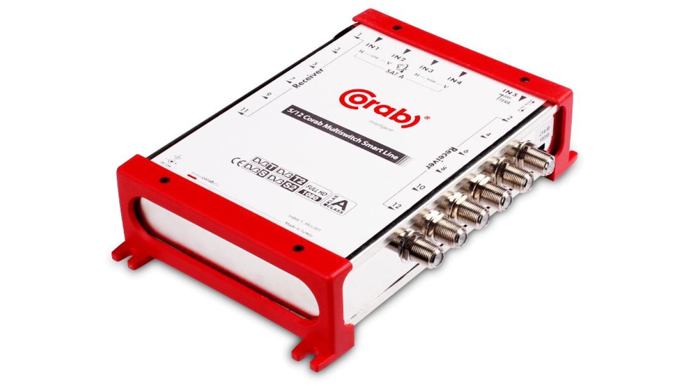 MULTISWITCH SMART LINE 5/12 CORAB