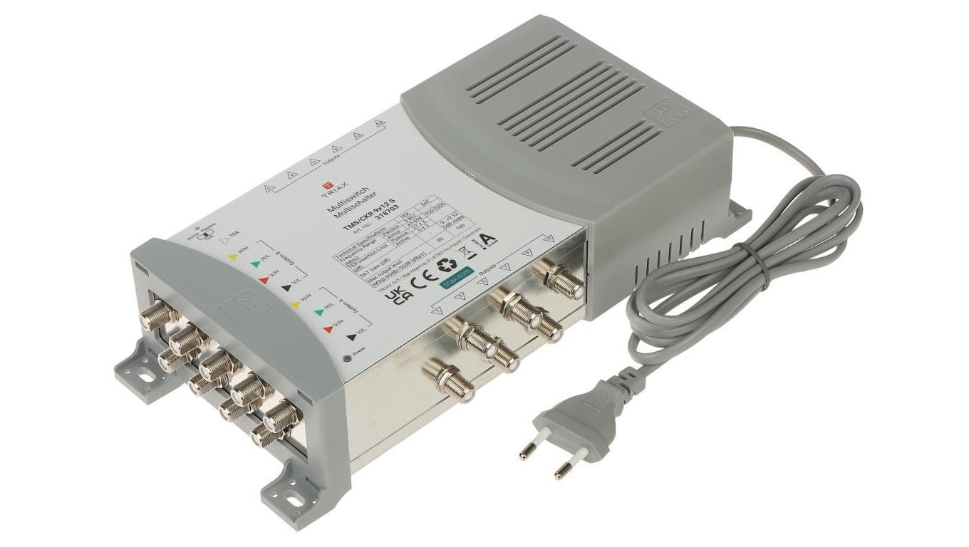 MULTISWITCH TMS-9/12S 9 WEJŚĆ / 12 WYJŚĆ TRIAX