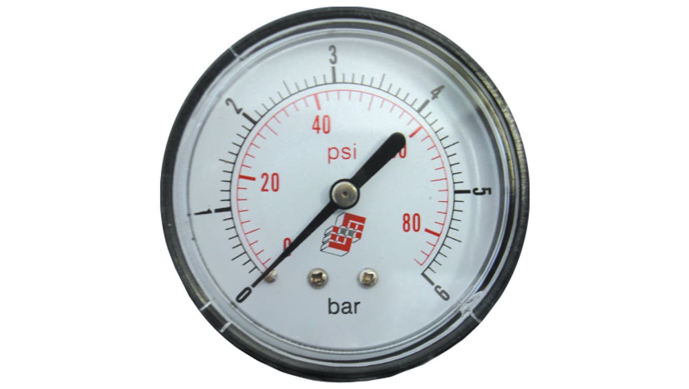 Manometr aksjalny 0-12 bar, G 1/8, 40 mm