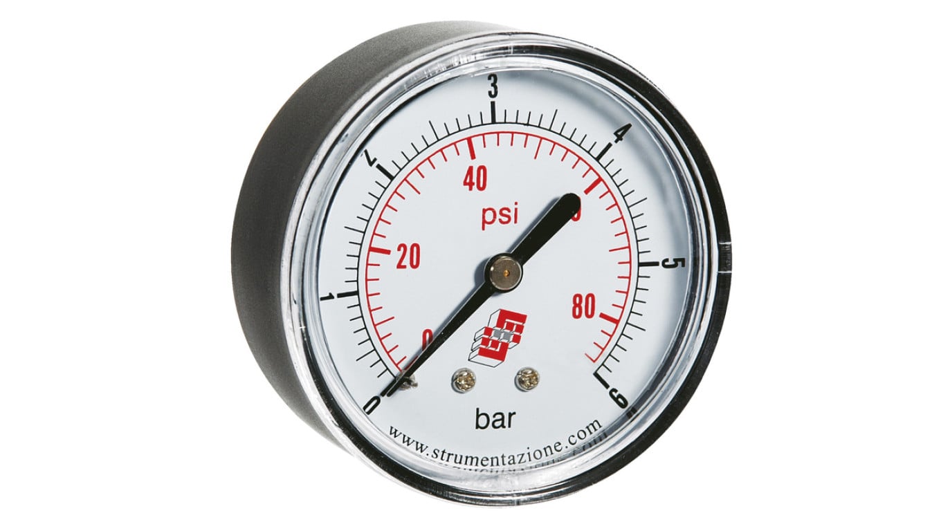 Manometr aksjalny 0-4 bar, G 1/8, 40 mm