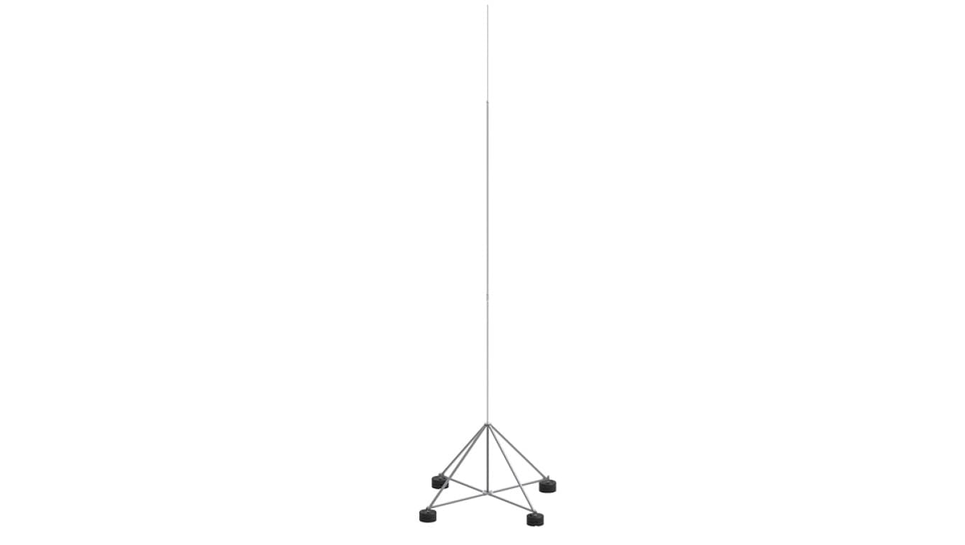 Maszt odgromowy na czworonogu aluminium/ocynk ogniowy 9m 65.9.1 AL/OG 2P CZ 65420992
