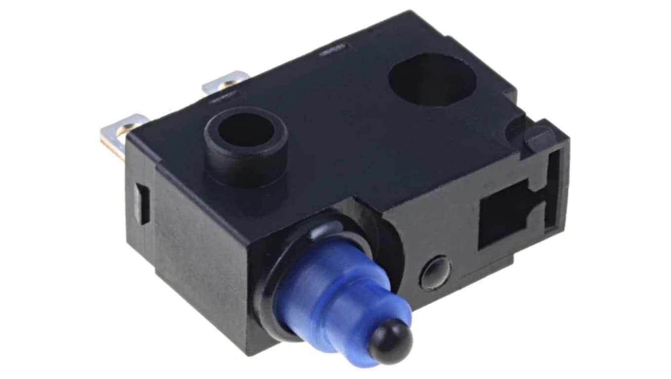 Mikroprzełącznik SNAP ACTION SPST-NO 0,1A/30VDC OFF-(ON) D2QW-C003H