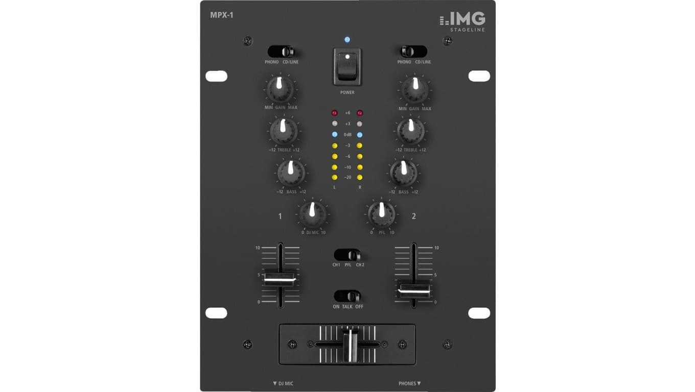 Mikser stereo dla DJ MPX-1/BK
