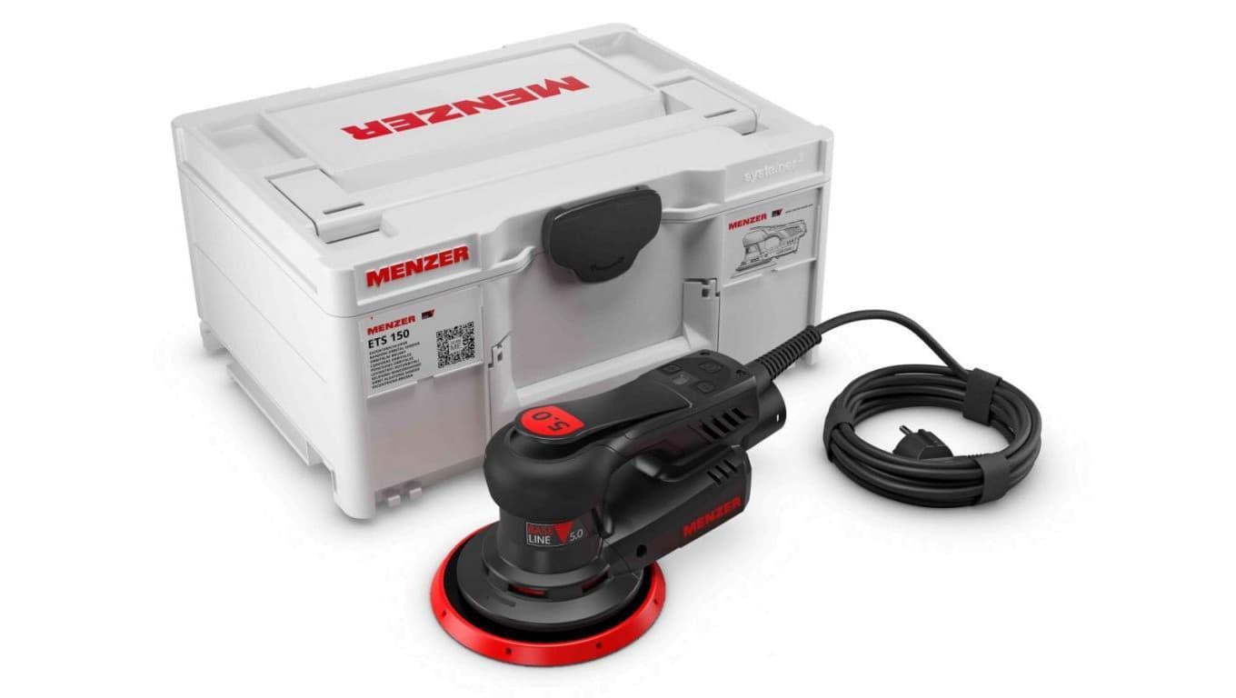 Mimośrodowa szlifierka elektryczna Menzer ETS 150 5.0 w walizce