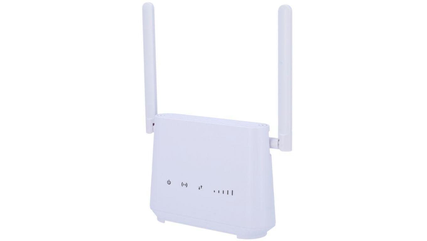 Miniaturowy router 4G/LTE CAT6 z własnym zasilaniem, WiFi, 4x Gigabit RJ45, akumulator 2000mAh SF-ROUTER-4G-CAT6
