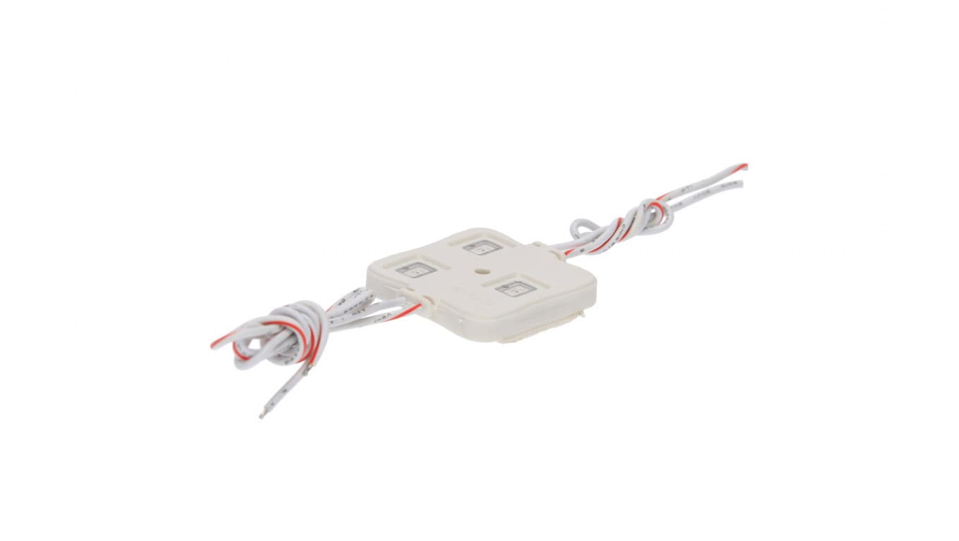 Moduł 3LED hermetyczny 12v SMD5630 czerwony