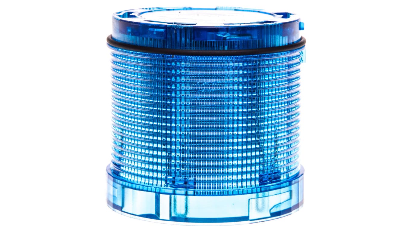 Moduł świetlny do kolumny sygnalizacyjnej 70mm LED niebieski światło ciagłe 24V AC_DC IP65 8WD4420-5AF