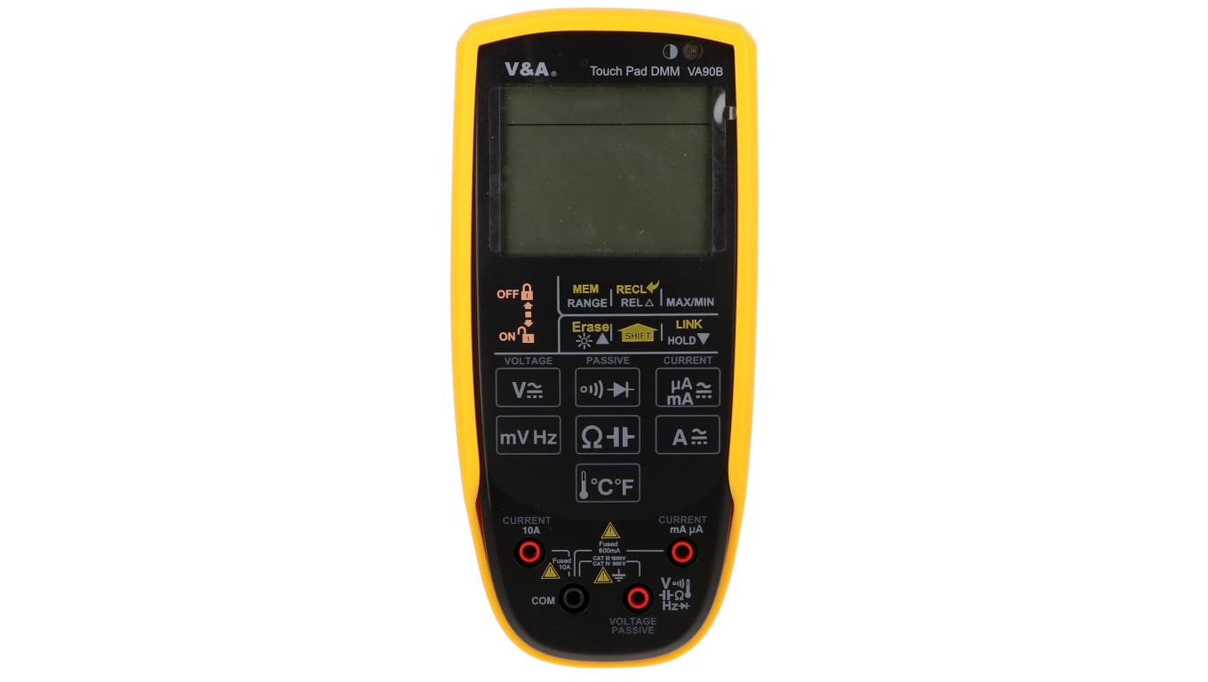 Multimetr z panelem dotykowym funkcja Auto Scan ( SMART) IP67 10A 1kV AC/DC VA90B