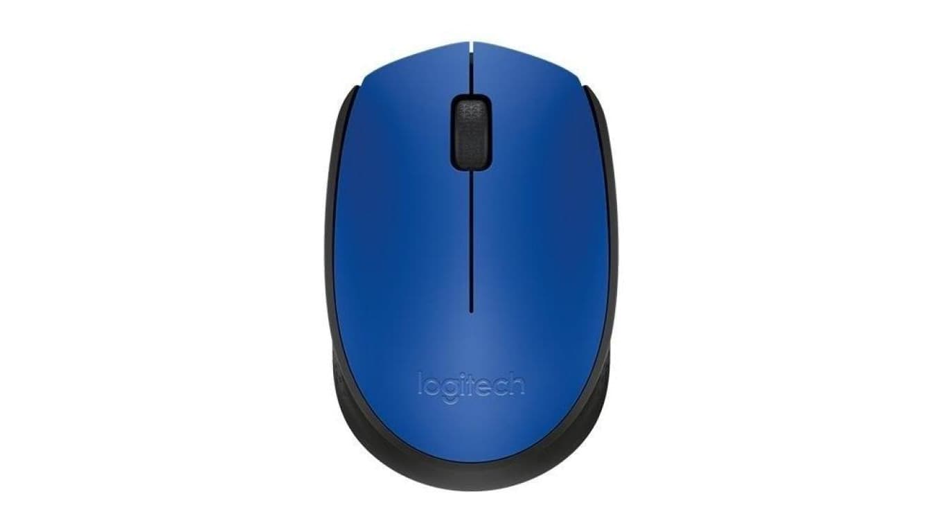 Mysz Logitech 910-004640 (optyczna 1000 DPI kolor niebieski