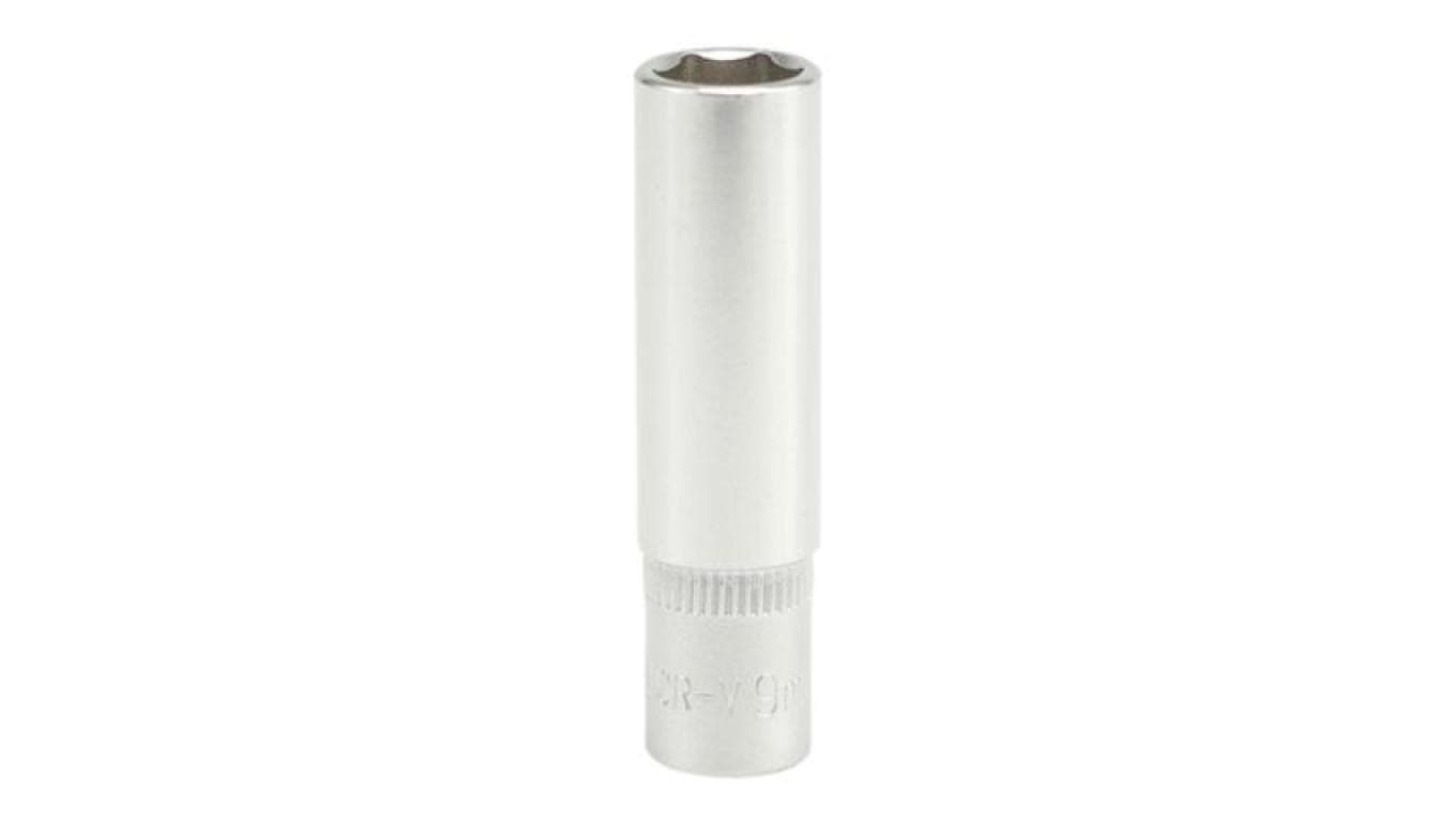 NASADKA DŁUGA 6-KĄTNA CHROMOWANA 1/4 13MM