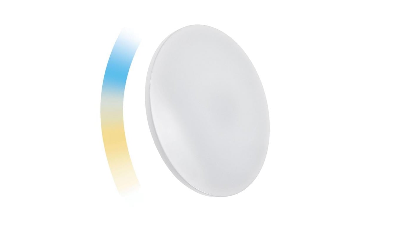 NYMPHEA 36W CCT 230V 120st IP20 488x72mm BIAŁY ok rągła DIM Wi-Fi Spectrum SMART