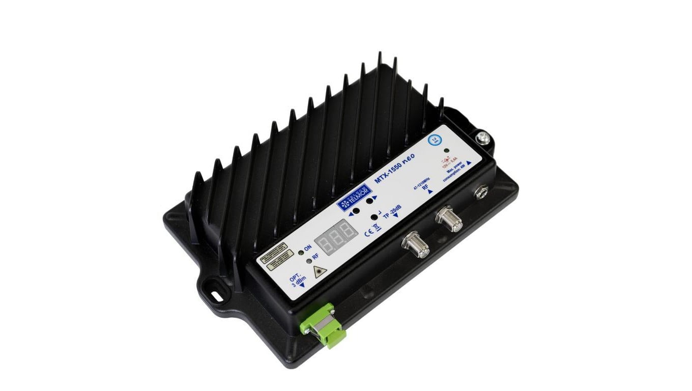 Nadajnik optyczny Telkom-Telmor MTX NEO 1550 6dBm DFB AGC