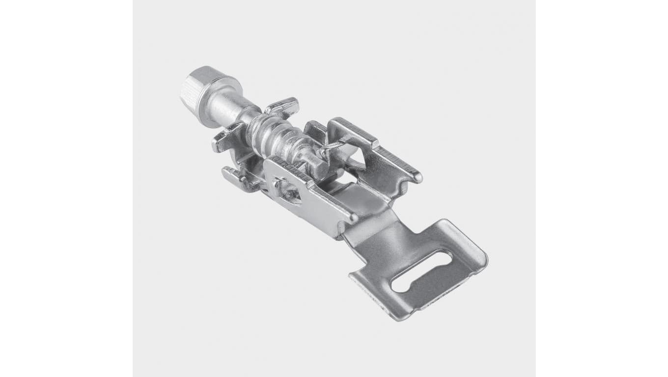 Nierdzewny zamek ślimakowy 9mm G430 (opak. 50szt.)