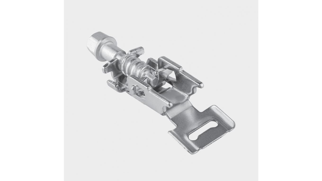 Nierdzewny zamek ślimakowy 9mm G430 (opak. 50szt.)