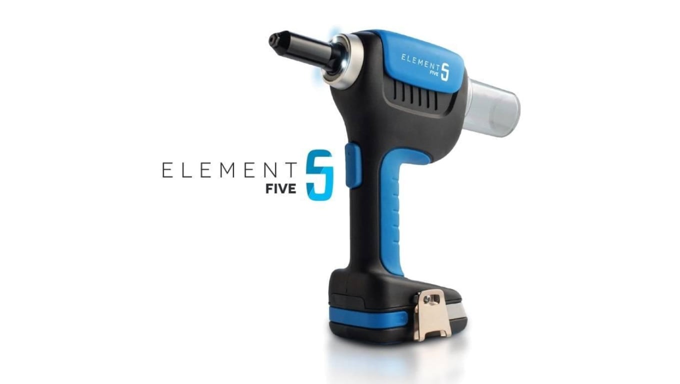 Nitownica akumulatorowa do nitów zrywalnych E-5FIVE