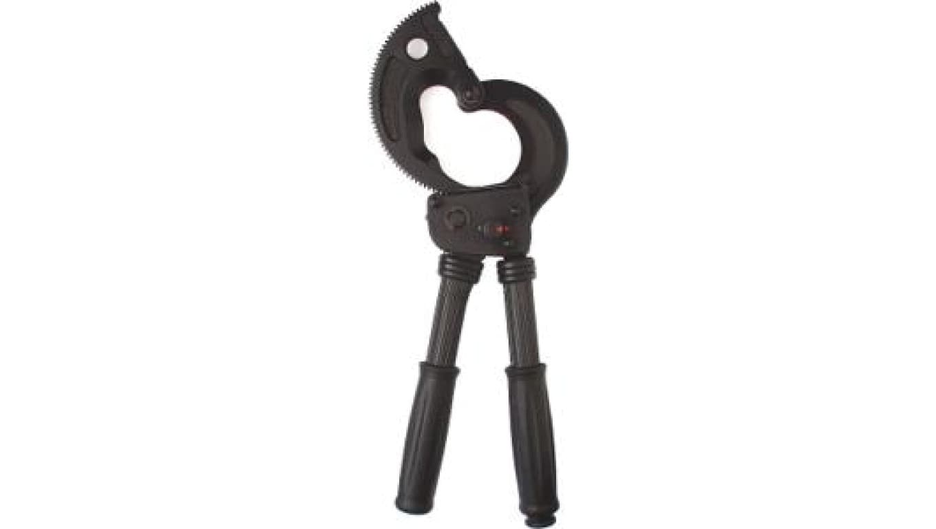 Nożyce zapadkowe do cięcia kabli i przewodów 750 mm2 / FI: 62mm / Obcinaki zębatkowe do kabli / Made In Germany / KT-62