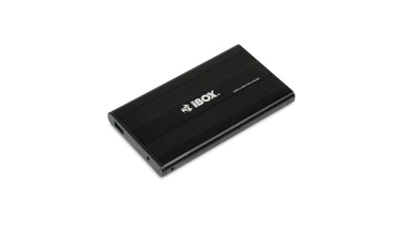 Obudowa IBOX HD-02 ZEW. 2,5 USB 3.0 IEU3F02 (2.5 USB 3.0 Aluminium kolor czarny)