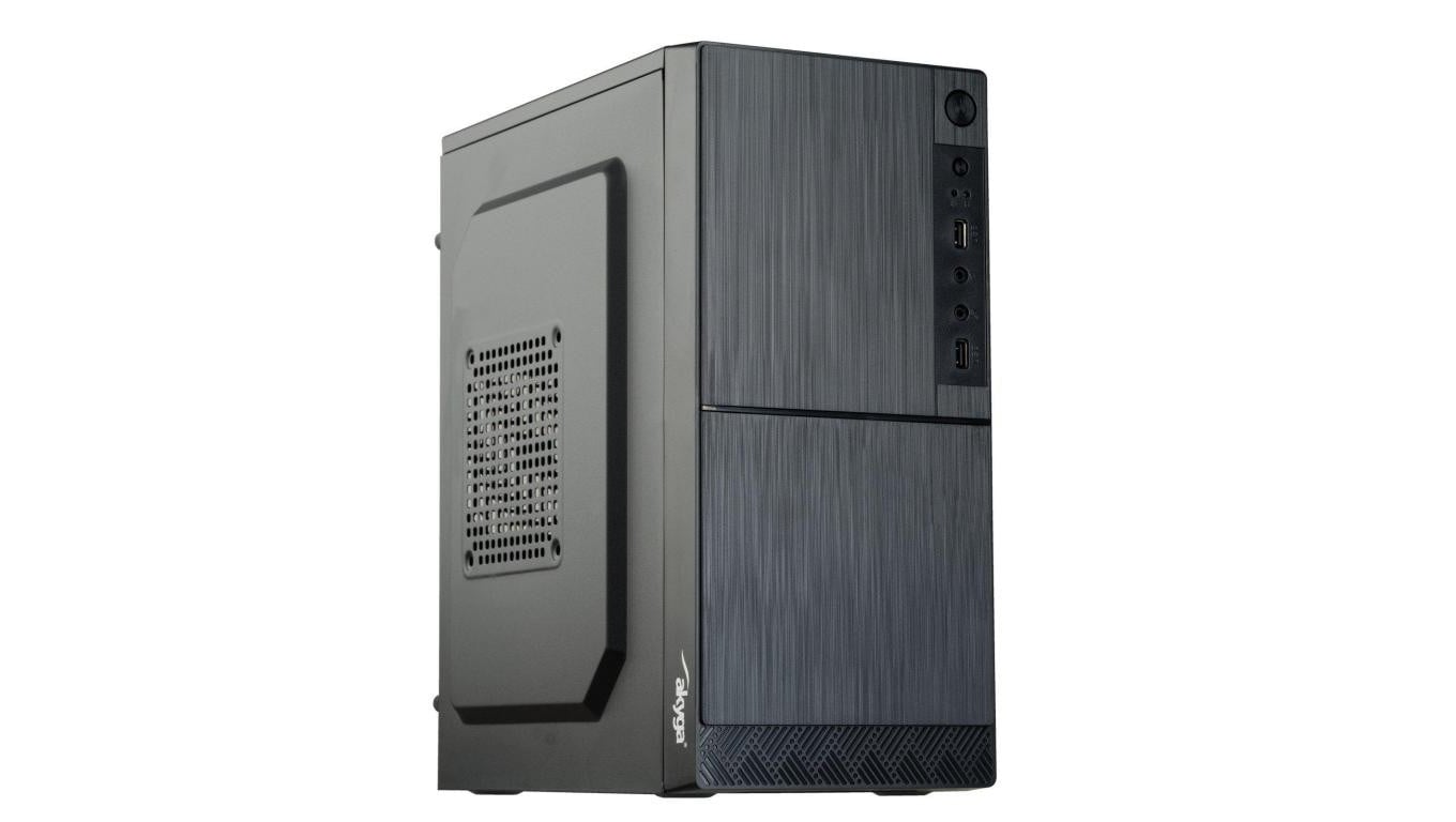 Obudowa Micro ATX Akyga AK35BK 2x USB 2.0 czarna bez PSU