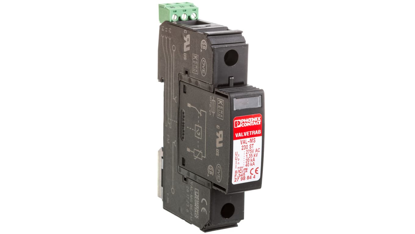 Ogranicznik przepięć Typ T1 1P 25kA 1,35kV 240V AC VAL-MS 230FM 2839130