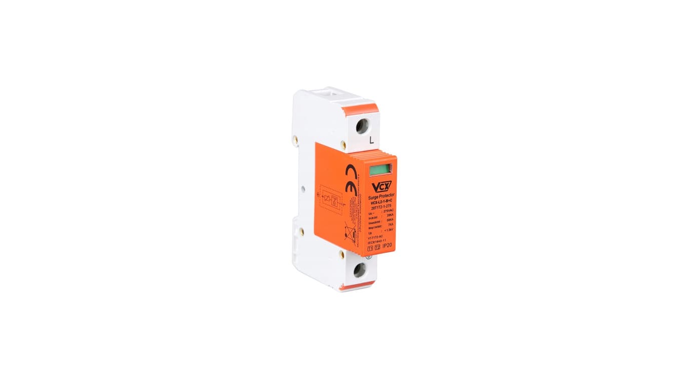 Ogranicznik przepięć Typ T1+T2 1P 20-50kA 1,5kV VCXBC1P7KA