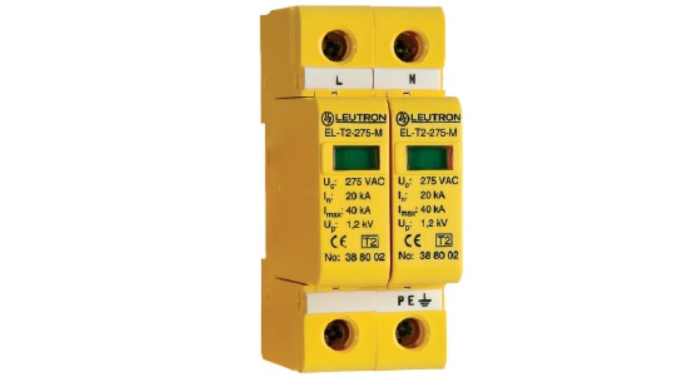 Ogranicznik przepięć Typ T2 20kA TN EL-T2/2+0-275 388 165
