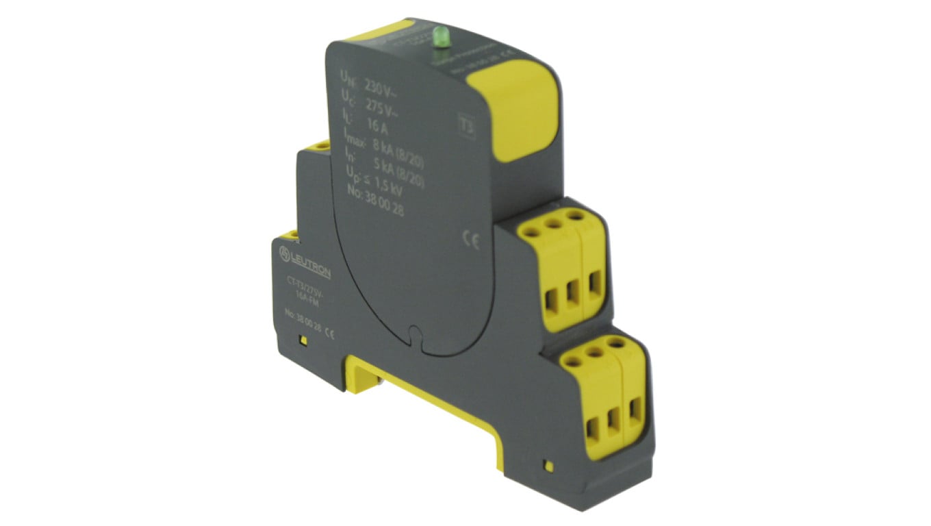 Ogranicznik przepięć Typ T3 5kA TN CT-T3/275V-16A-FM 380 028
