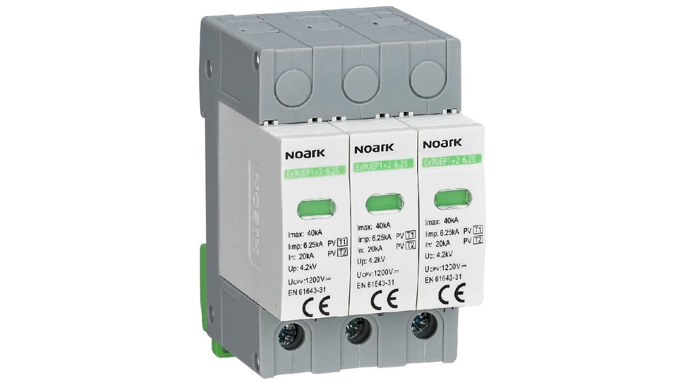 Ogranicznik przepięć SPD DC 1000V C (Typ 1+2) 3P 20kA/40kA fotowoltaiczny NOARK