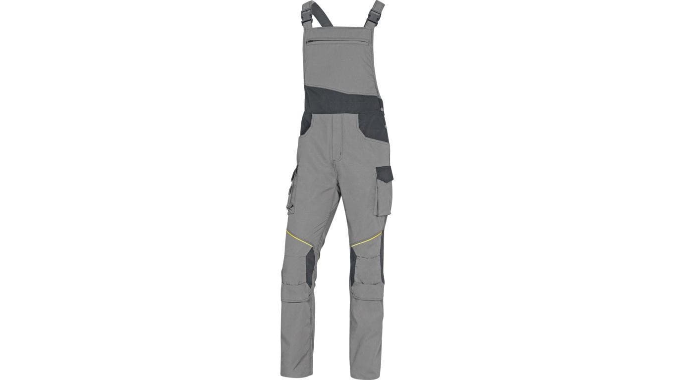 Ogrodniczki robocze kolor szary rozmiar 3XL MCSA2GR3X