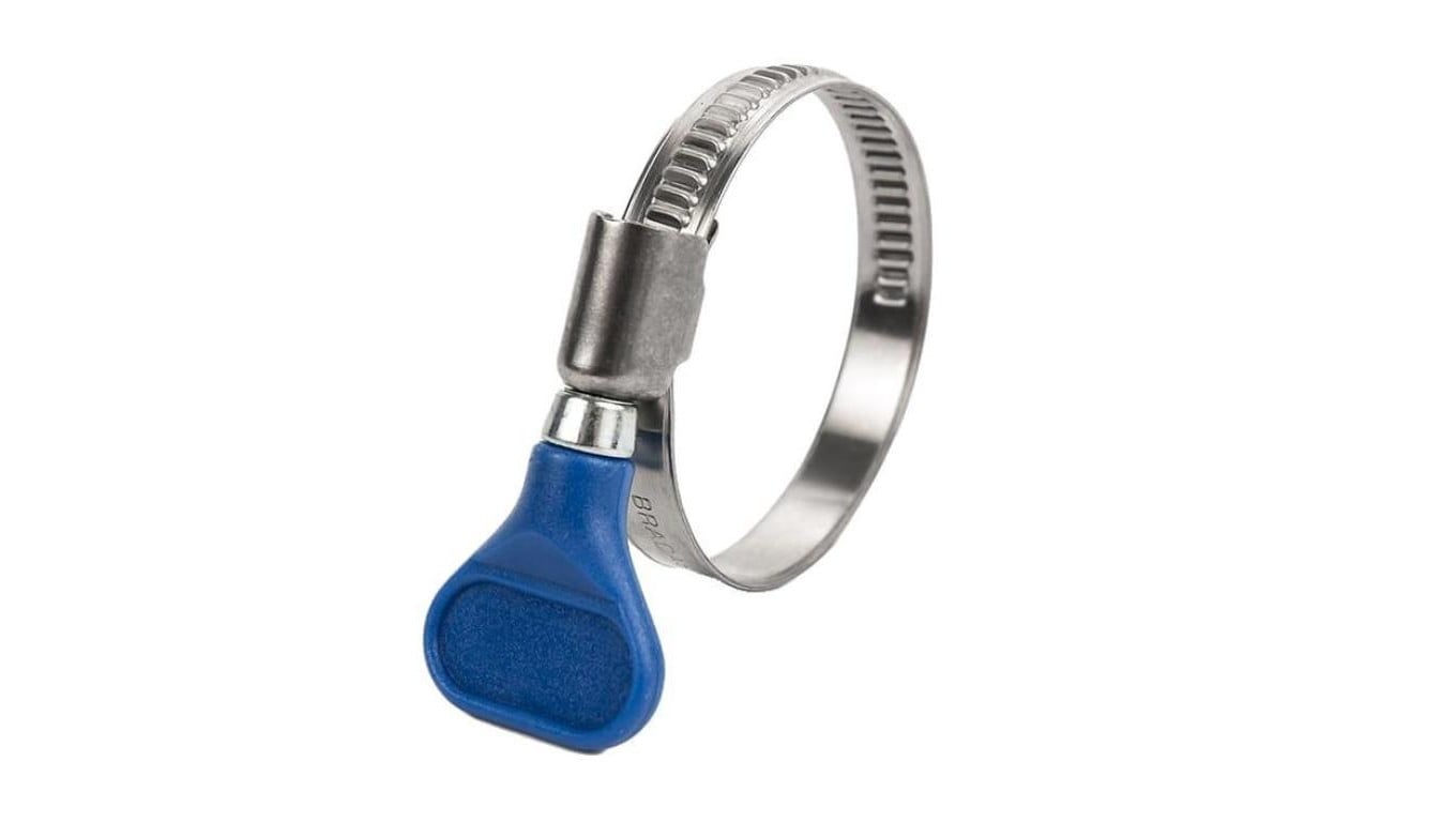 Opaska zaciskowa stalowa Obejma ślimakowa z motylkiem 12-20mm DGMO W1