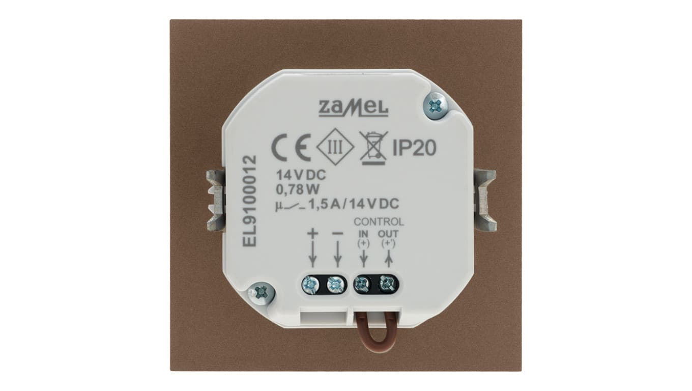 Oprawa schodowa LED Navi pt 14V DC regulowany czujnik ZLO biała neutralna LED11121647