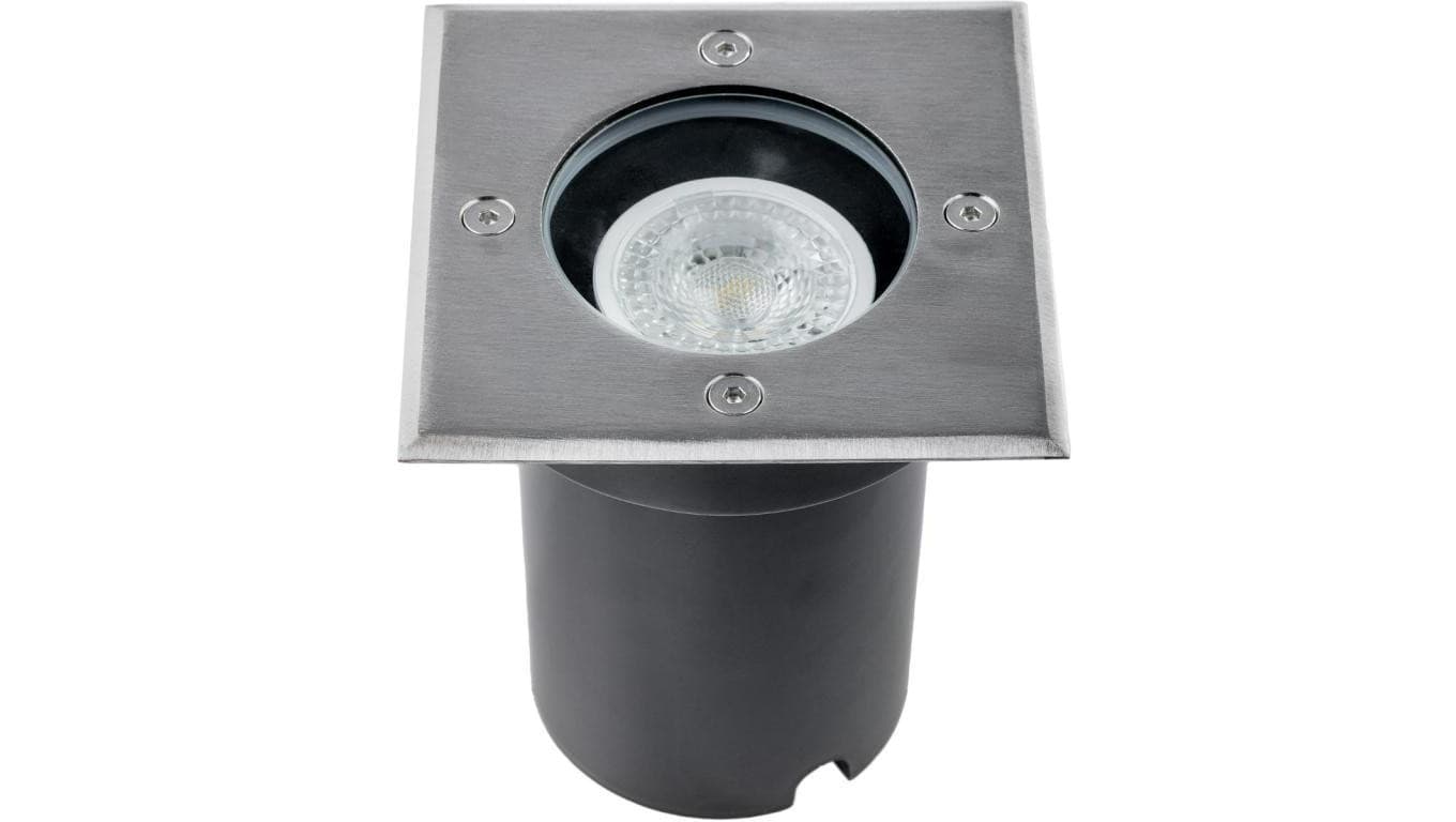 Oprawa Najazdowa Lampa Dogruntowa Wpuszczana GU10 IP67 IK09 Kwadrat CATIO 2 LUMILED